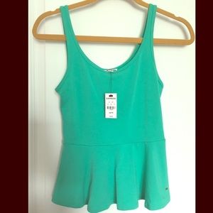 Express Peplum Tank XS